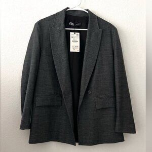 Zara Grey Oversized blazer